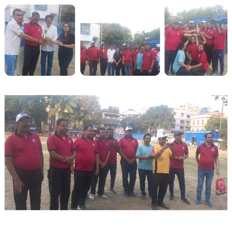 भवानीपुर कॉलेज के शिक्षकों और गैर-शिक्षण स्टाफ सदस्यों के बीच क्रिकेट टूर्नामेंट