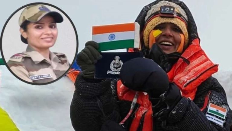 सीआईएसएफ की महिला अधिकारी ने की तीन दिनों में माउंट एवरेस्ट की 5 चोटियों पर चढ़ाई
