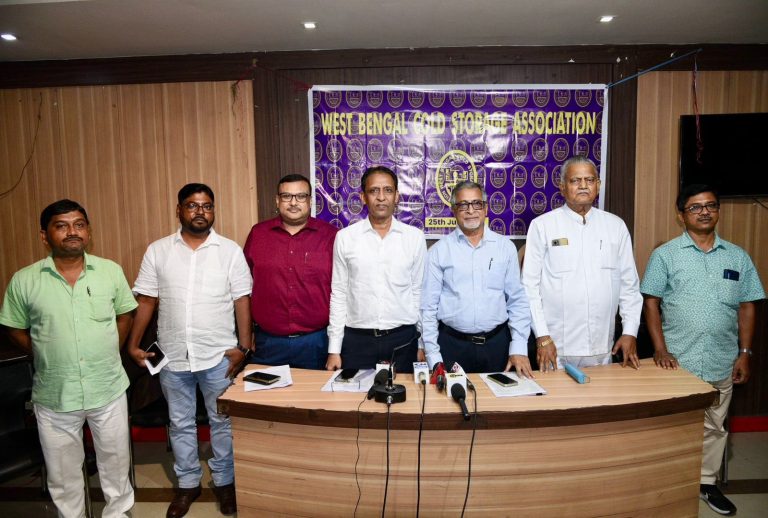 पश्चिम बंगाल के शीतगृहों में 70.85 लाख मीट्रिक टन आलू का भंडारण