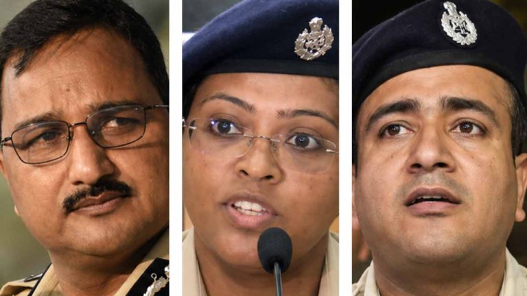 आऱजी कर कांड में तीन आईपीएस अधिकारी निलंबित 