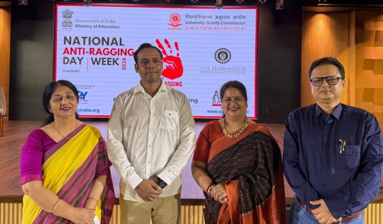 भवानीपुर एजुकेशन सोसायटी कॉलेज में रैगिंग विरोधी जागरूकता कार्यक्रम
