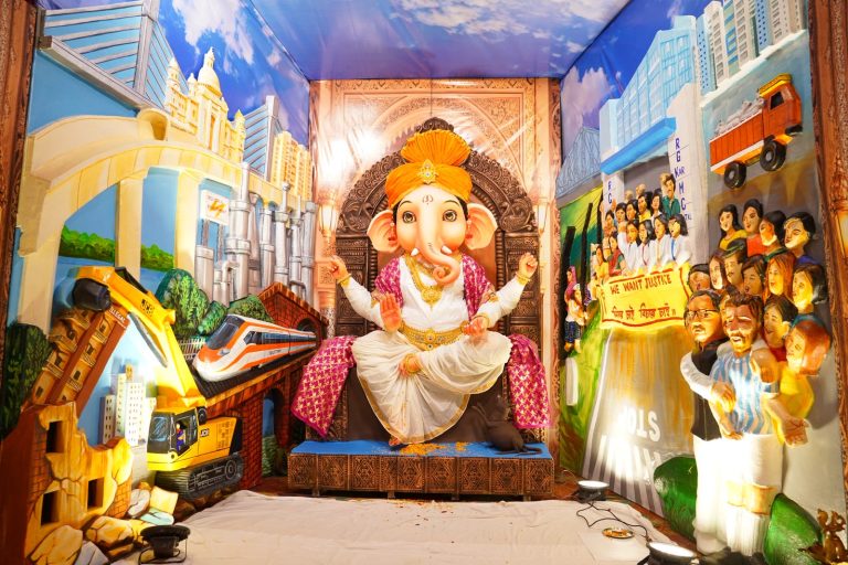 एक्जीक्यूटिव पैलेस में दिखा गणेश चतुर्थी पर बप्पा का डबल इंजन  देश