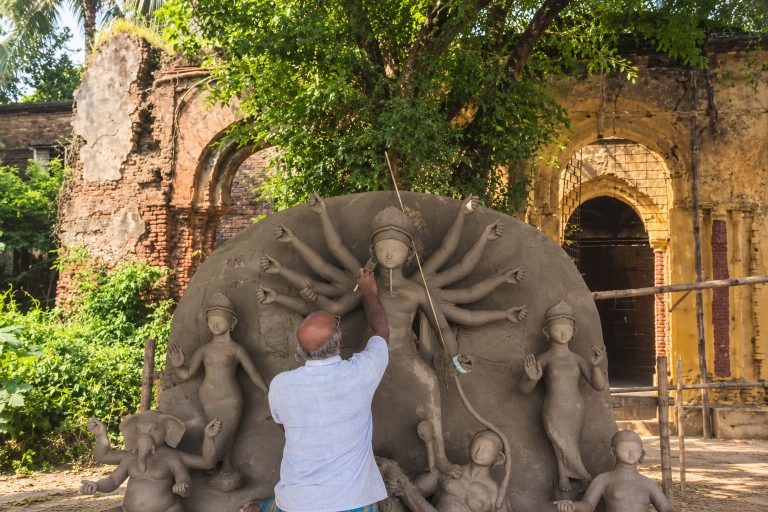 पांच शताब्दियों की विरासत सहेजे हुए है रानाघाट की घोषबाड़ी दुर्गापूजा
